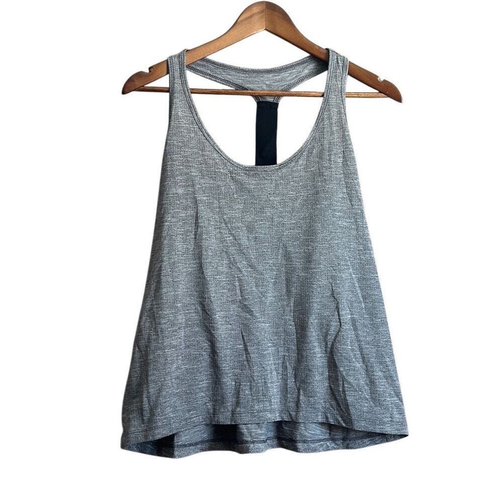 Old Navy Gray Racerback Tank Top